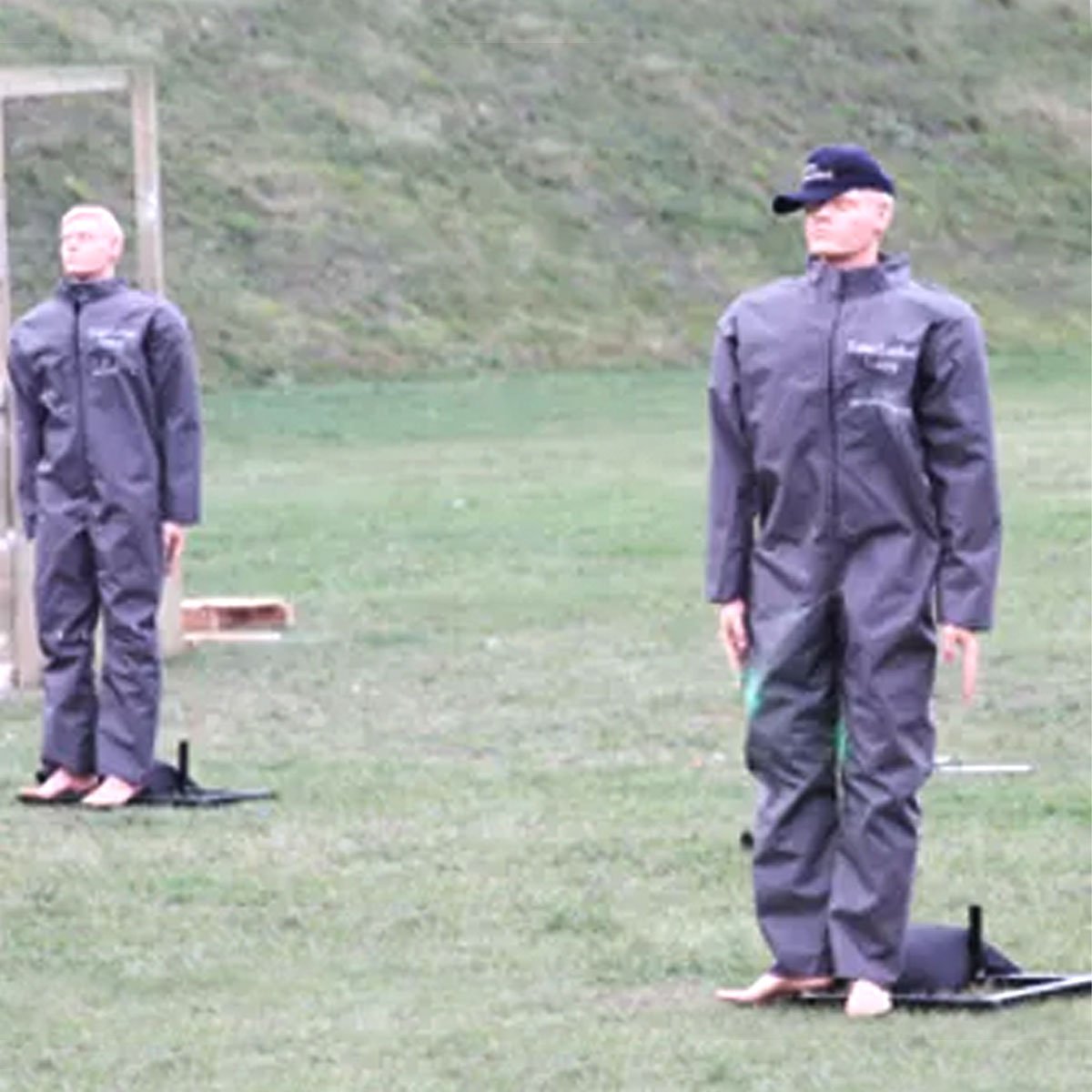 Dummies Unlimited 3D Firearm Target Less Lethal Larry Including Free Standing Base-Tactical Gear UK