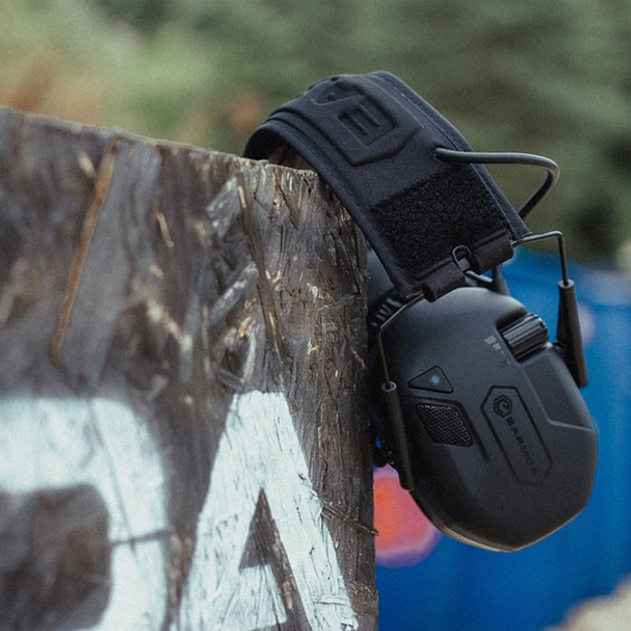 Earmor M300T Electronic Bluetooth Earmuffs - Tactical Black-Tactical Gear UK