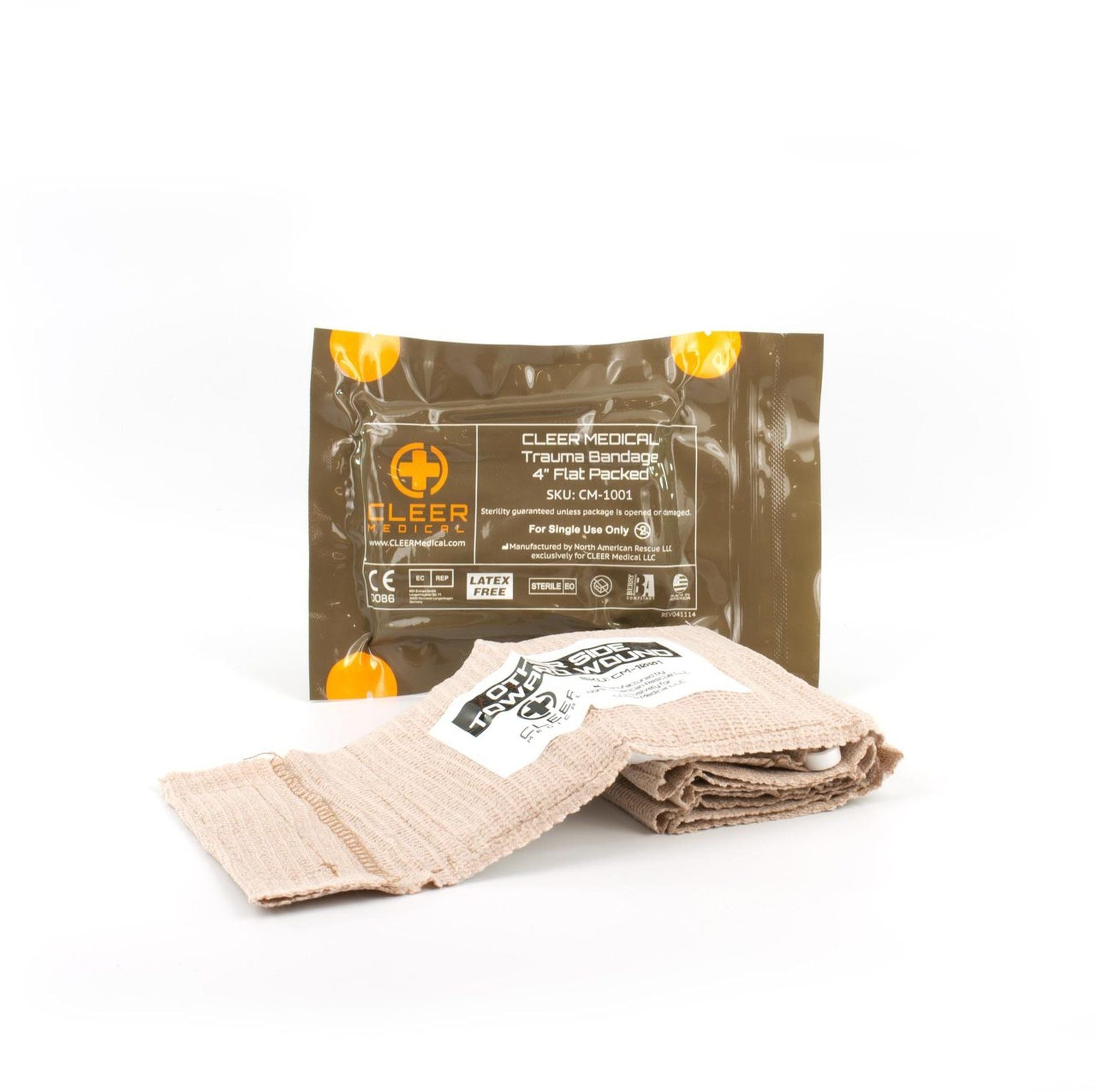 Eleven 10 Compact Medical Trauma Bandage - 4 Inches-Tactical Gear UK