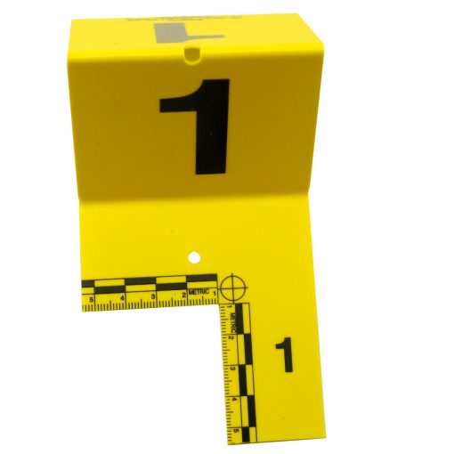 EVI-PAQ Cut-Out ID Tents Set 1-60 Marker Labels Yellow-Tactical Gear UK