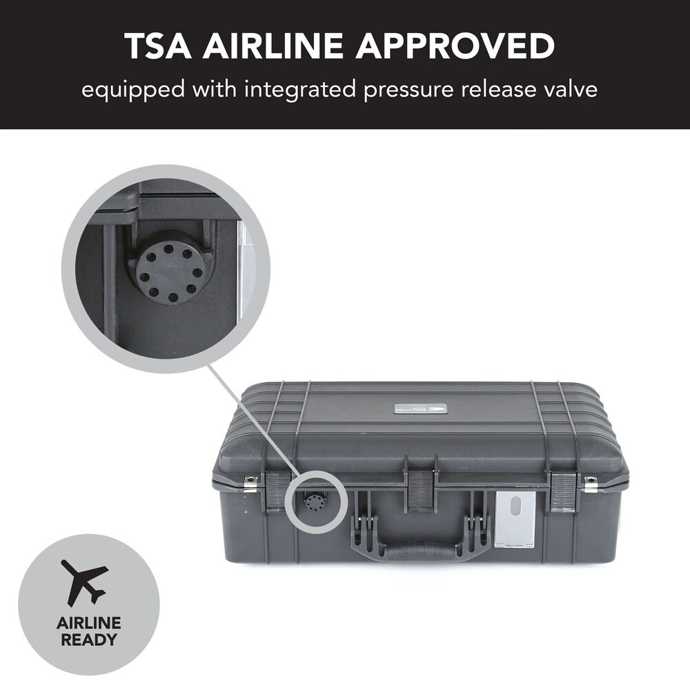 Evolution Gear 3750 Lite Series Hard Case in Black-Tactical Gear UK