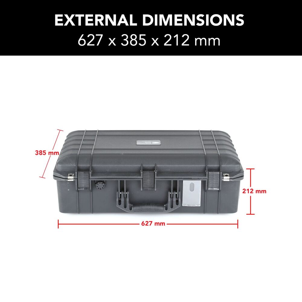 Evolution Gear 3750 Lite Series Hard Case in Black-Tactical Gear UK