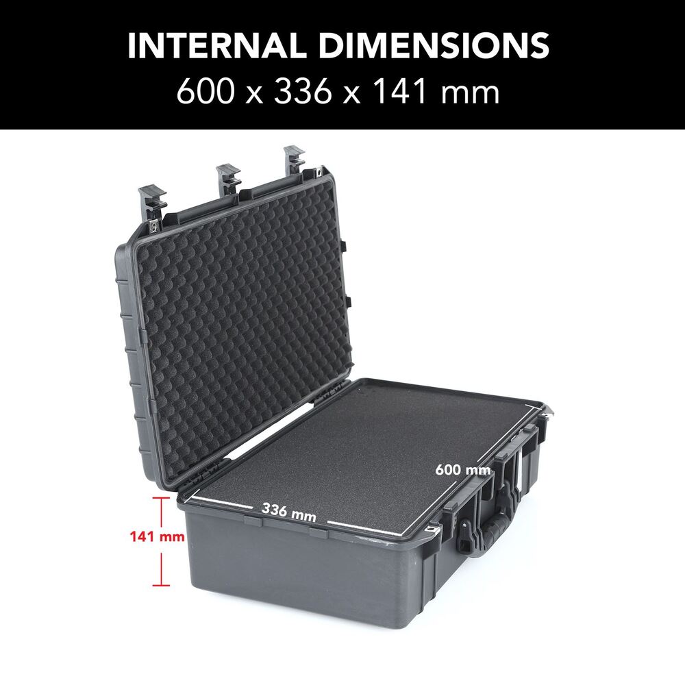 Evolution Gear 3750 Lite Series Hard Case in Black-Tactical Gear UK