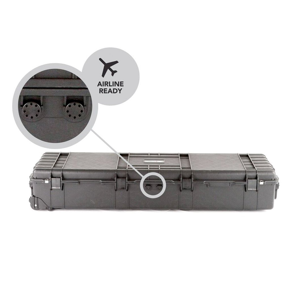 Evolution Gear Deep and Long Hard Telescope Case 2555 Black-Tactical Gear UK