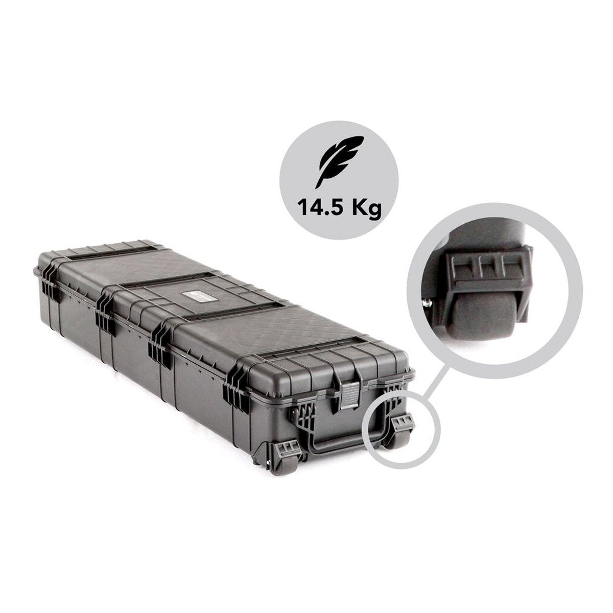 Evolution Gear Deep and Long Hard Telescope Case 2555 Black-Tactical Gear UK