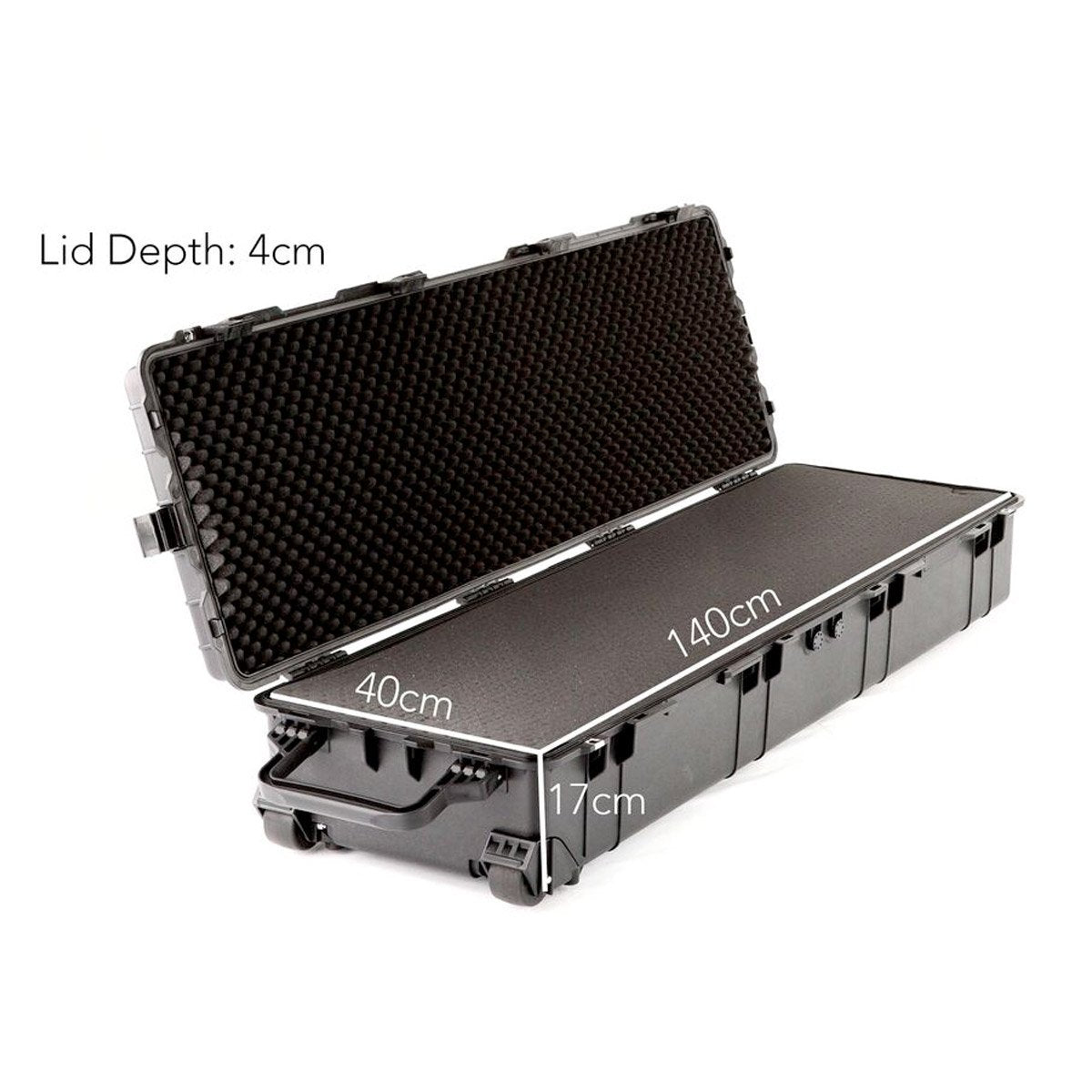 Evolution Gear Deep and Long Hard Telescope Case 2555 Black-Tactical Gear UK