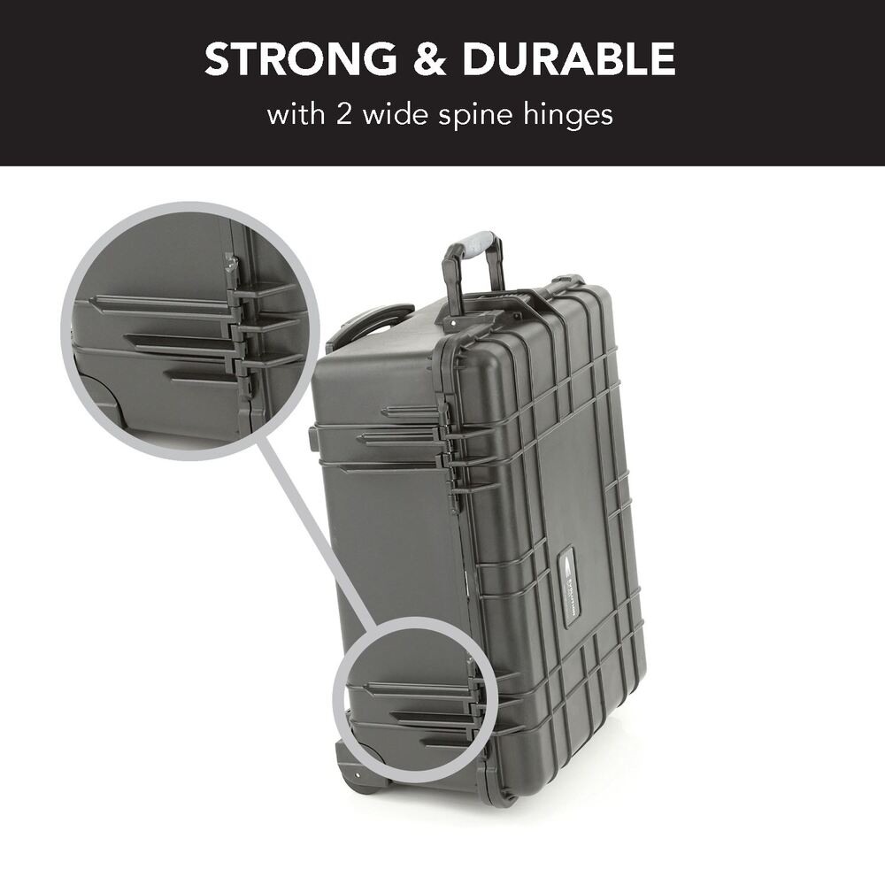 Evolution Gear HD Series Trolley Camera & Drone Hard Case 5520 - Black-Tactical Gear UK