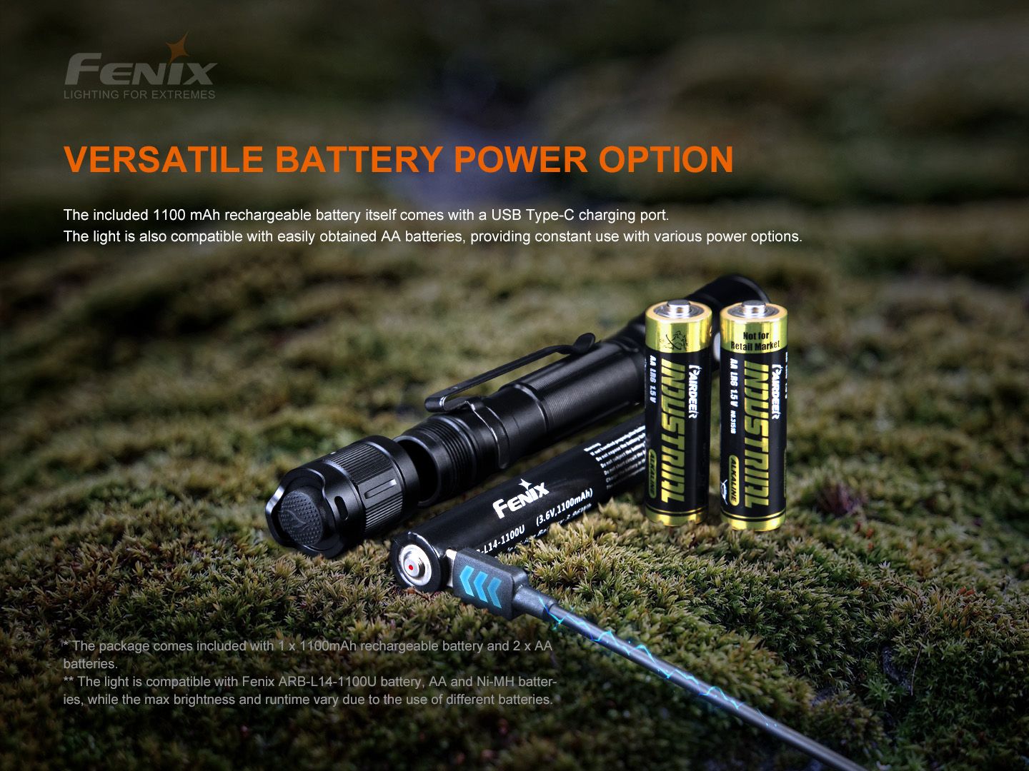 Fenix LD22 V2 Multi Use Flashlight-Tactical Gear UK