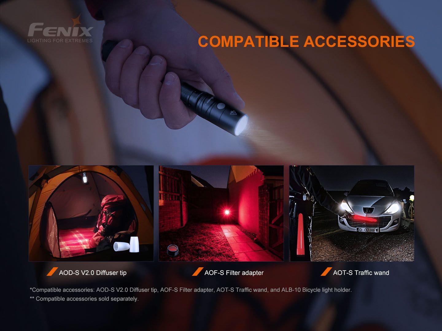 Fenix LD22 V2 Multi Use Flashlight-Tactical Gear UK