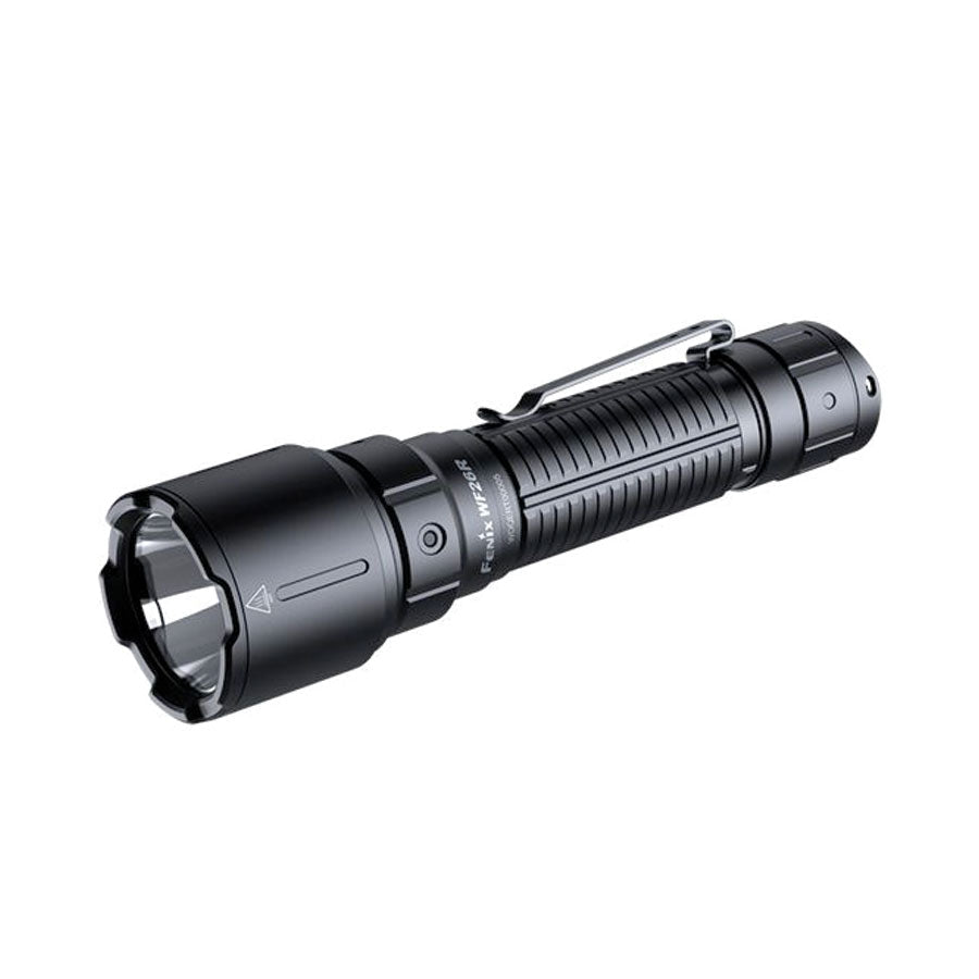 Fenix WF26R 3000 lumens 450m throw rechargeable torch with charging dock-Tactical Gear UK