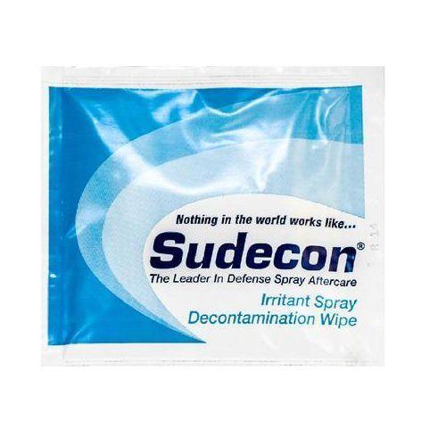 Fox Labs Sudecon Irritant Spray Decontamination Wipe 100 Pack-Tactical Gear UK
