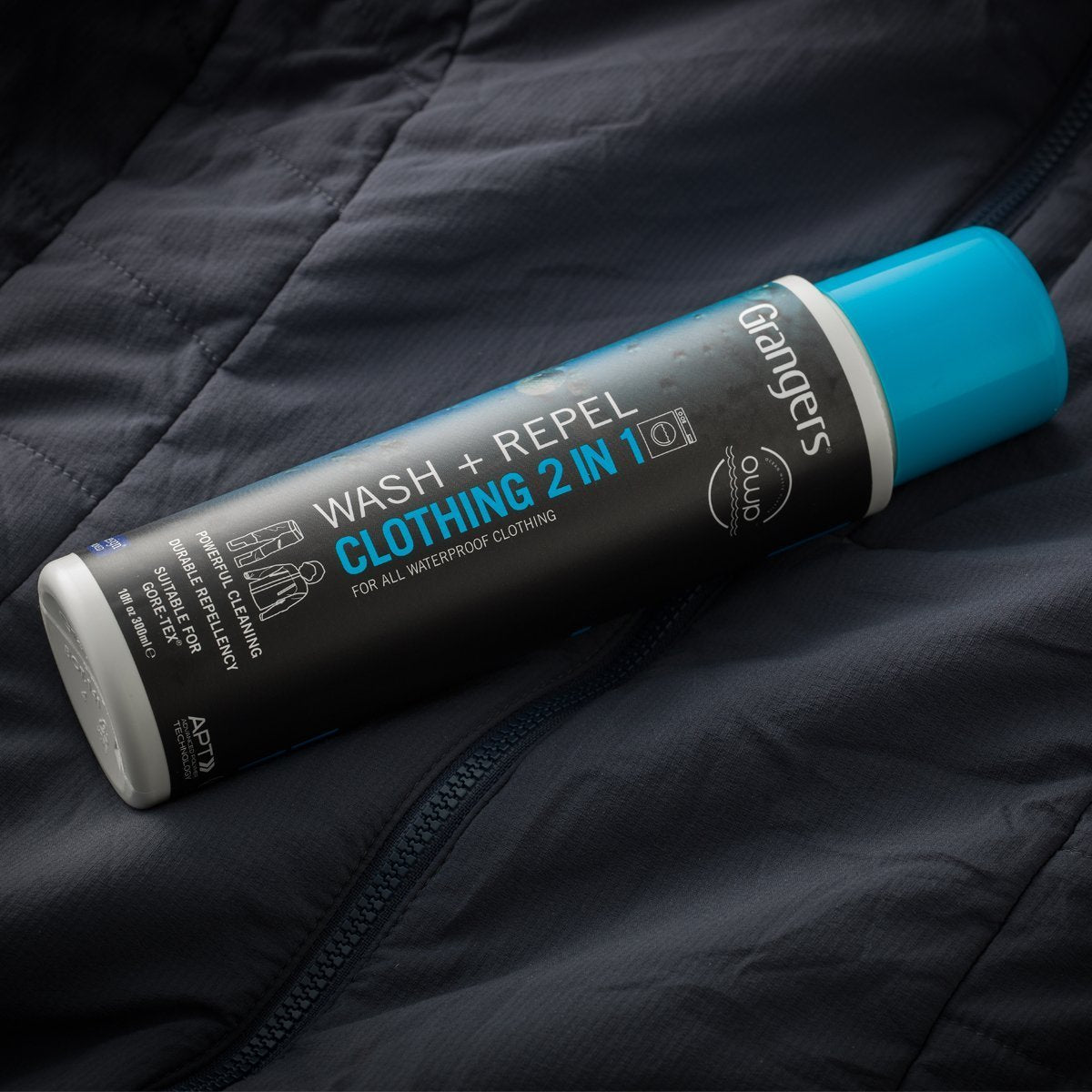 Grangers 300ml Wash + Repel Clothing 2-in-1-Tactical Gear UK