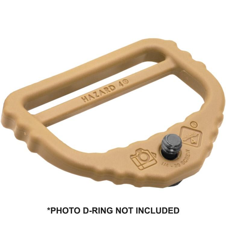 Hazard 4 1/4"-20 Knurled Slotted Camera Mount Screw-Tactical Gear UK