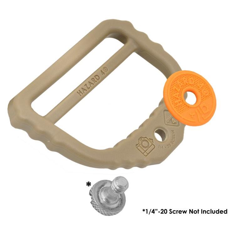 Hazard 4 2" Camera D-Ring Strap Adapter Hardware-Tactical Gear UK