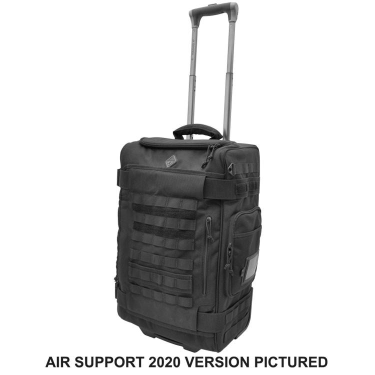 Hazard 4 Air Support V.2020 Rugged Rolling Carry-On Luggage Black-Tactical Gear UK