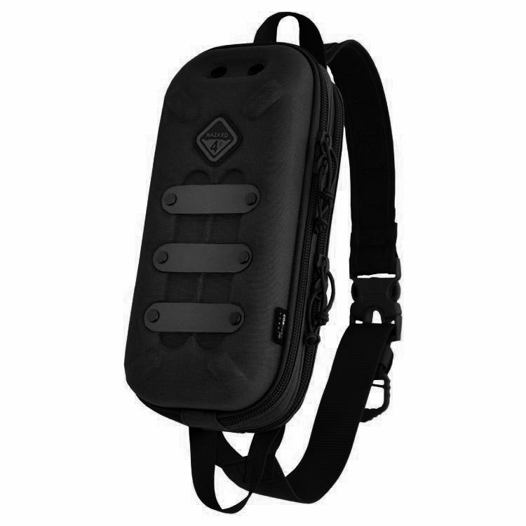 Hazard 4 Bandoleer Mini Shell Sling Pack Black-Tactical Gear UK