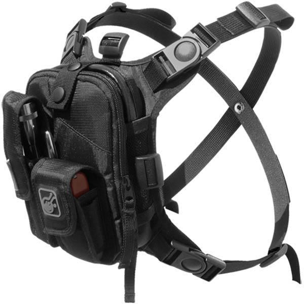 Hazard 4 Covert Escape RG Chest Pack Black-Tactical Gear UK