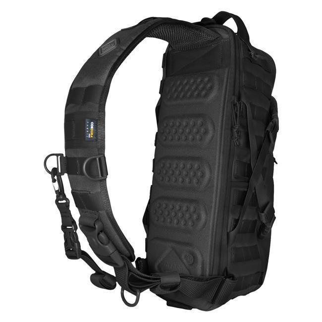 Hazard 4 Evac Plan-B Front/Back Modular Sling Pack Black-Tactical Gear UK