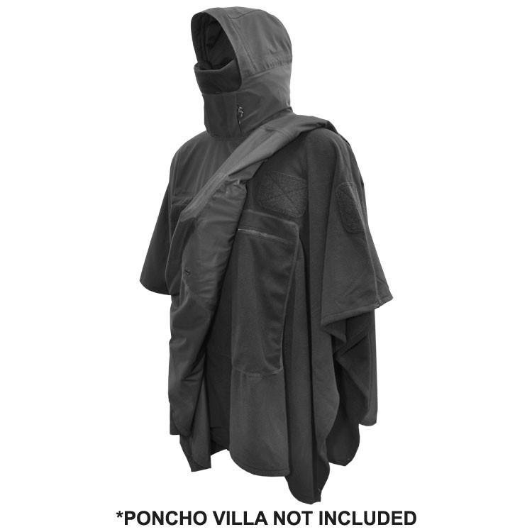 Hazard 4 Fleece Poncho Villa Liner Black-Tactical Gear UK