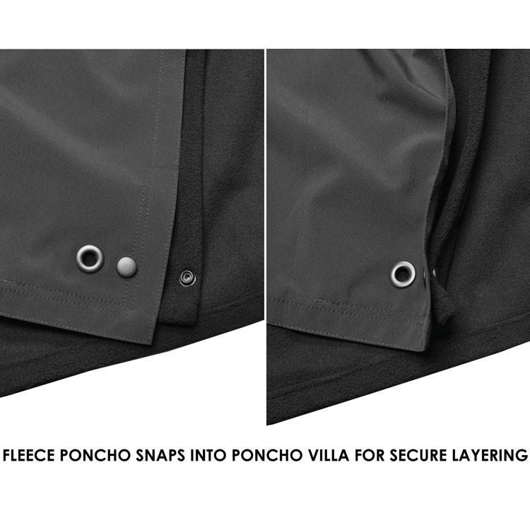 Hazard 4 Fleece Poncho Villa Liner Black-Tactical Gear UK