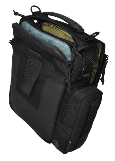 Hazard 4 Kato iPad/Tablet Mini-Messenger Bag w/ MOLLE Black-Tactical Gear UK