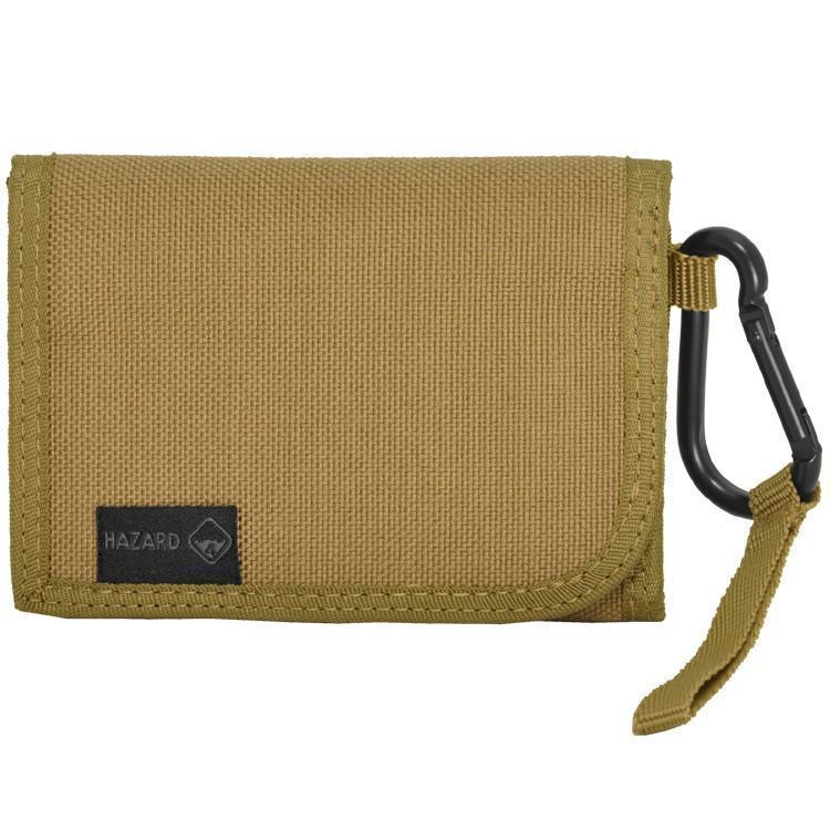 Hazard 4 Mil-Wafer slim tri-fold wallet Coyote-Tactical Gear UK