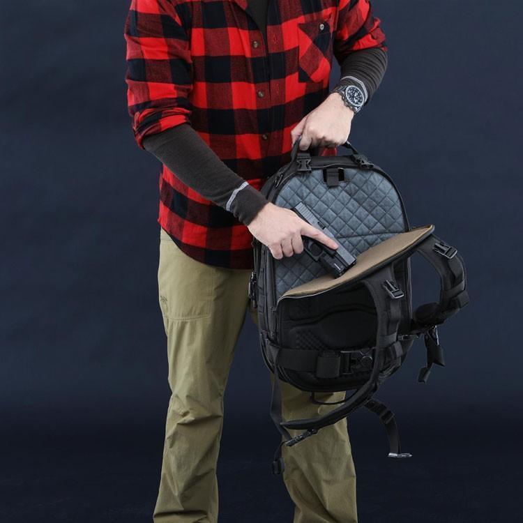 Hazard 4 Pillbox Thermocap Photo-Daypack Black-Tactical Gear UK