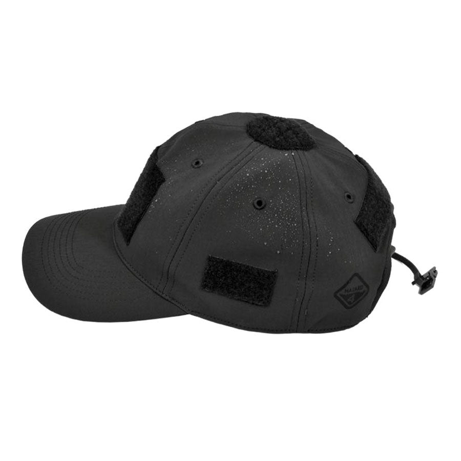 Hazard 4 PMC Cotton Modular Contractor Ball Cap with Velcro Black-Tactical Gear UK