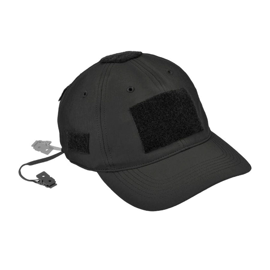 Hazard 4 PMC Cotton Modular Contractor Ball Cap with Velcro Black-Tactical Gear UK