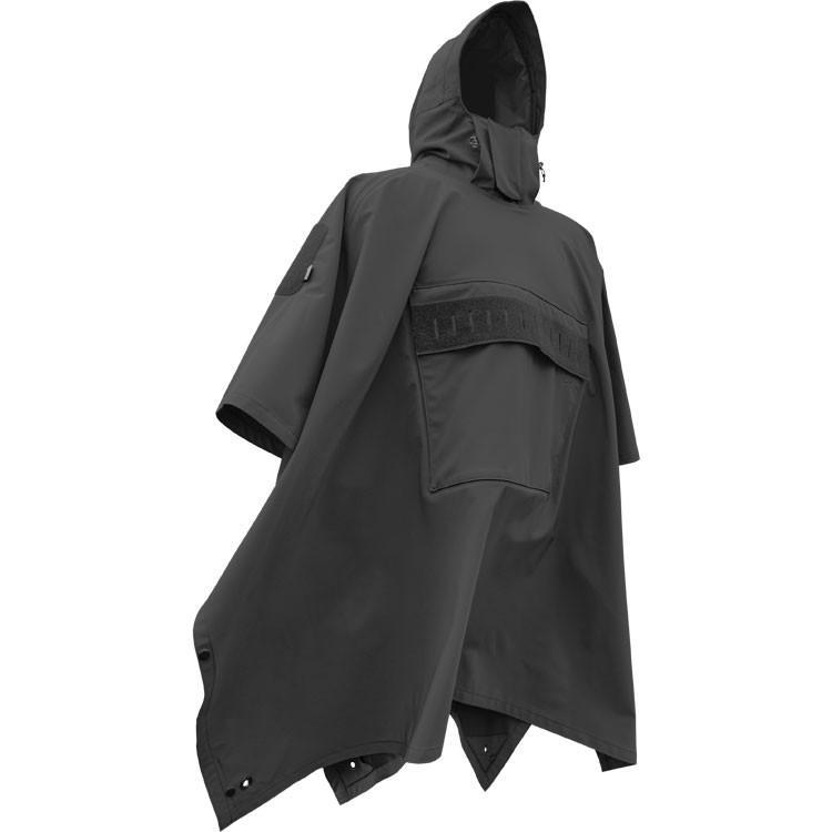 Hazard 4 Poncho Villa 2020 Version Technical Soft-Shell Poncho Black-Tactical Gear UK