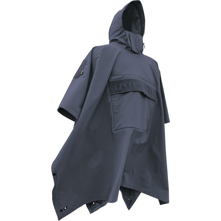 Hazard 4 Poncho Villa 2020 Version Technical Soft-Shell Poncho Navy Blue-Tactical Gear UK