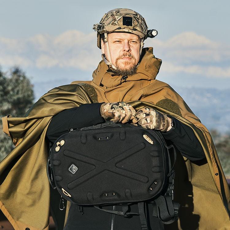 Hazard 4 Poncho Villa 2020 Version Technical Soft-Shell Poncho Navy Blue-Tactical Gear UK