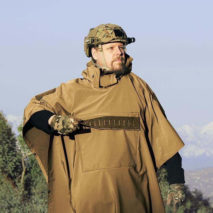 Hazard 4 Poncho Villa 2020 Version Technical Soft-Shell Poncho OD Green-Tactical Gear UK