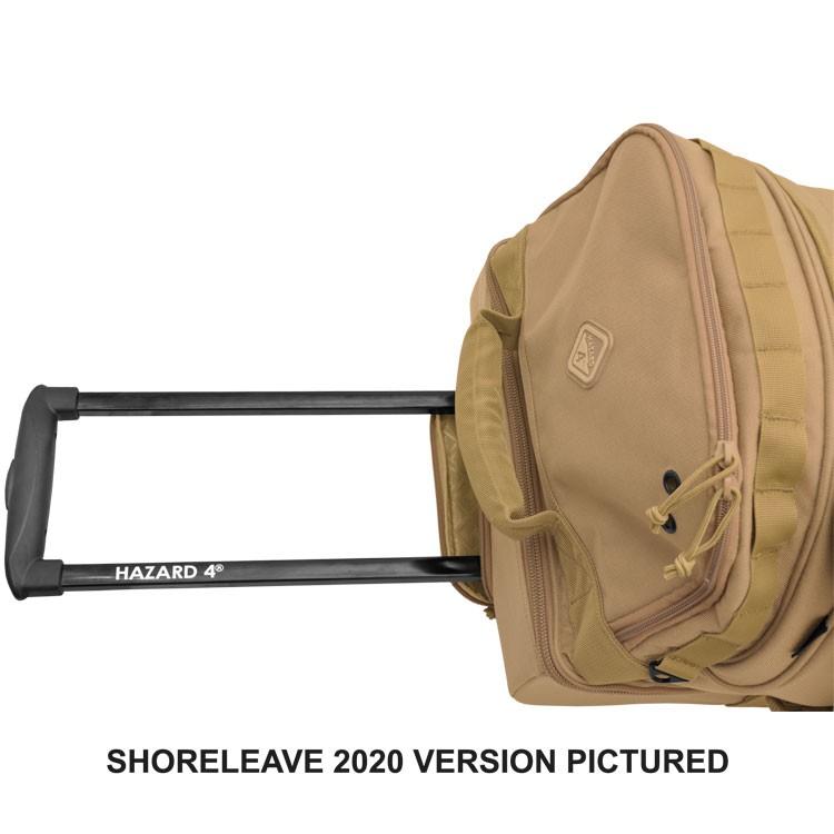 Hazard 4 Shoreleave V.2020 Compartmentalized Rolling Luggage Black-Tactical Gear UK