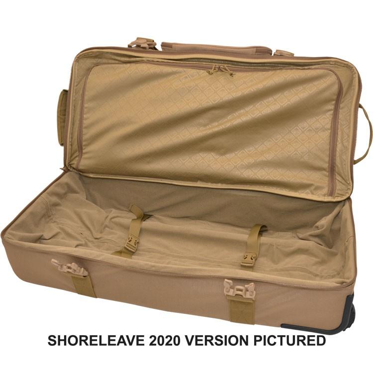 Hazard 4 Shoreleave V.2020 Compartmentalized Rolling Luggage Black-Tactical Gear UK