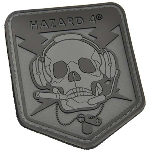 Hazard 4 Special Ops Skull Patch Black-Tactical Gear UK