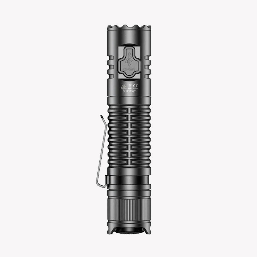 Hellfire Helltac 1900 Lumens Rechargeable Tactical Flashlight-Tactical Gear UK