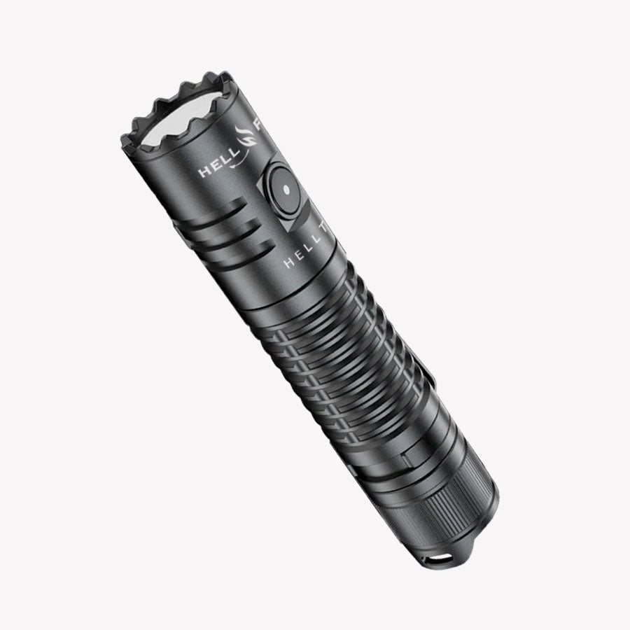 Hellfire Helltac 1900 Lumens Rechargeable Tactical Flashlight-Tactical Gear UK