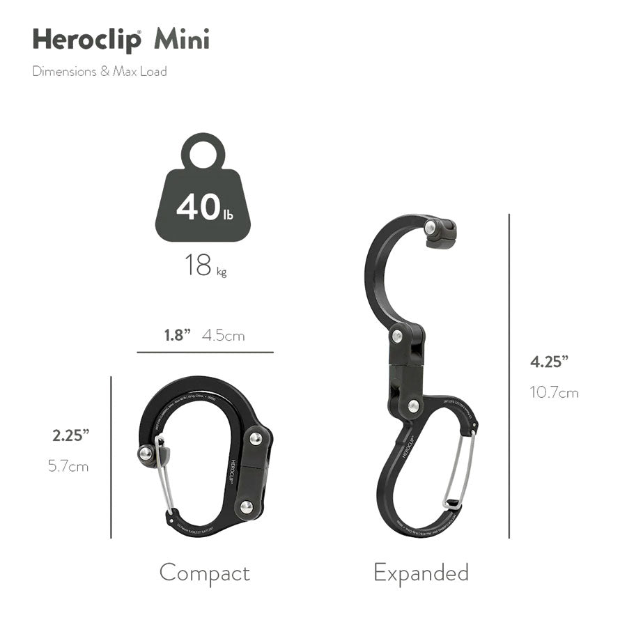 Heroclip Gear Aid Heroclip Mini-Tactical Gear UK