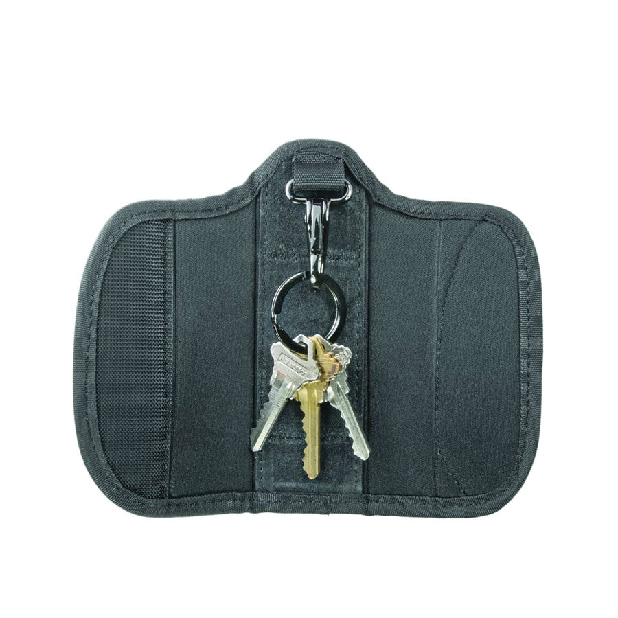 Hero's Pride Ballistic Silent Key Holder with Clip, (Fits 2-1/4" Belt)-Tactical Gear UK