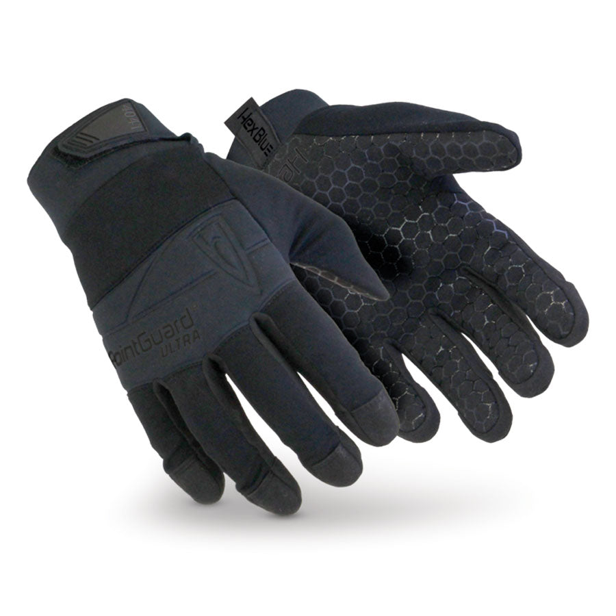 HexArmor HexBlue PointGuard Ultra 4041 - High Performance Needle-Resistant Search Gloves-Tactical Gear UK