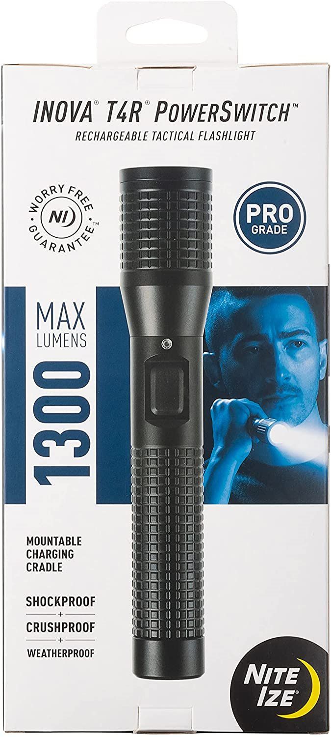 Inova T4R Rechargeable Tactical LED Flashlight-Tactical Gear UK