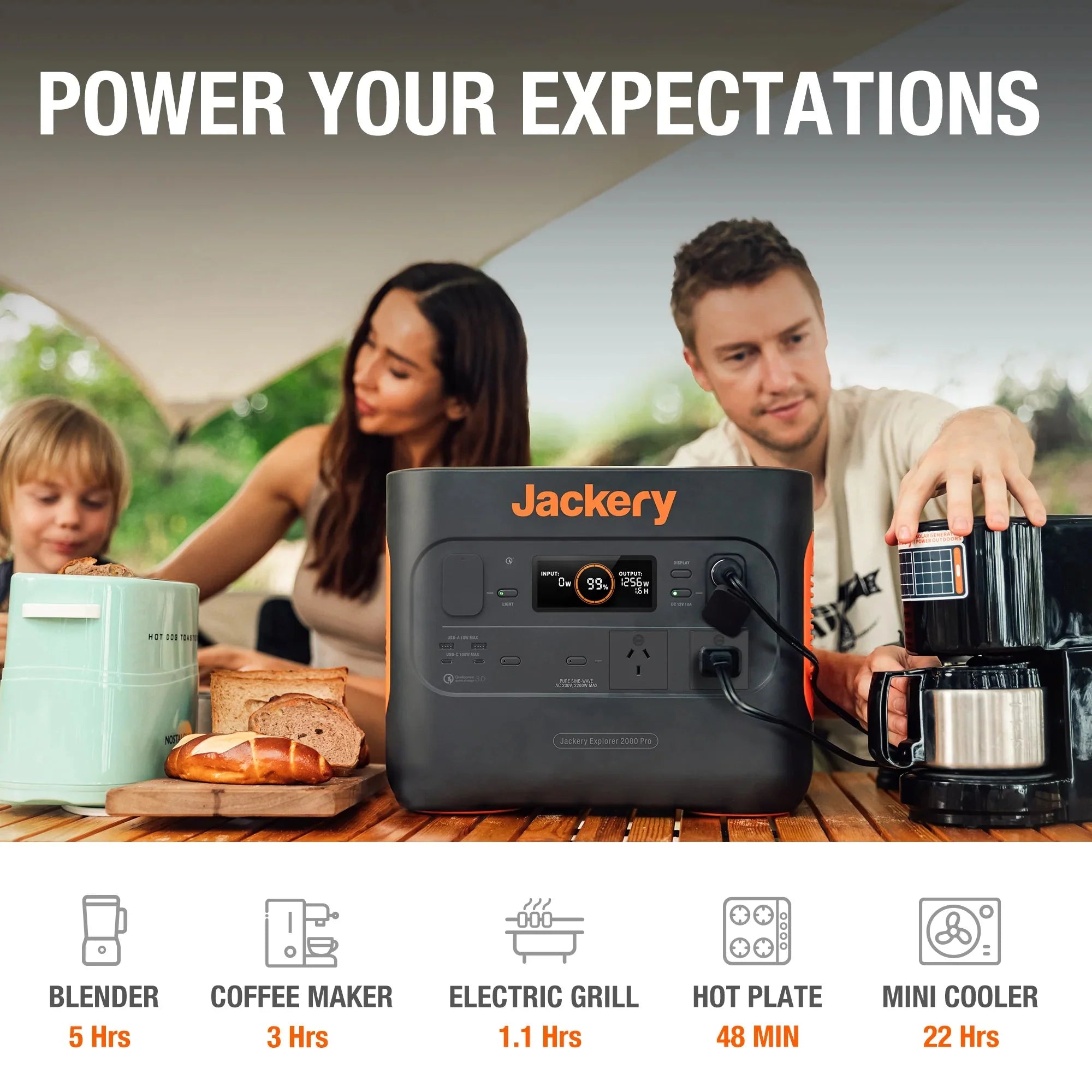 Jackery Explorer 2000Wh Pro Portable Power Station-Tactical Gear UK