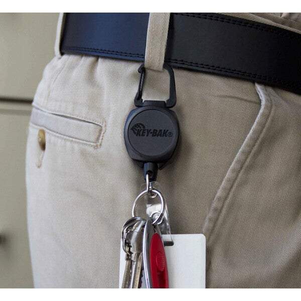 Key-Bak Sidekick 24" Professional Duty Self Retracting ID Badge and Key Chain Reel-Tactical Gear UK