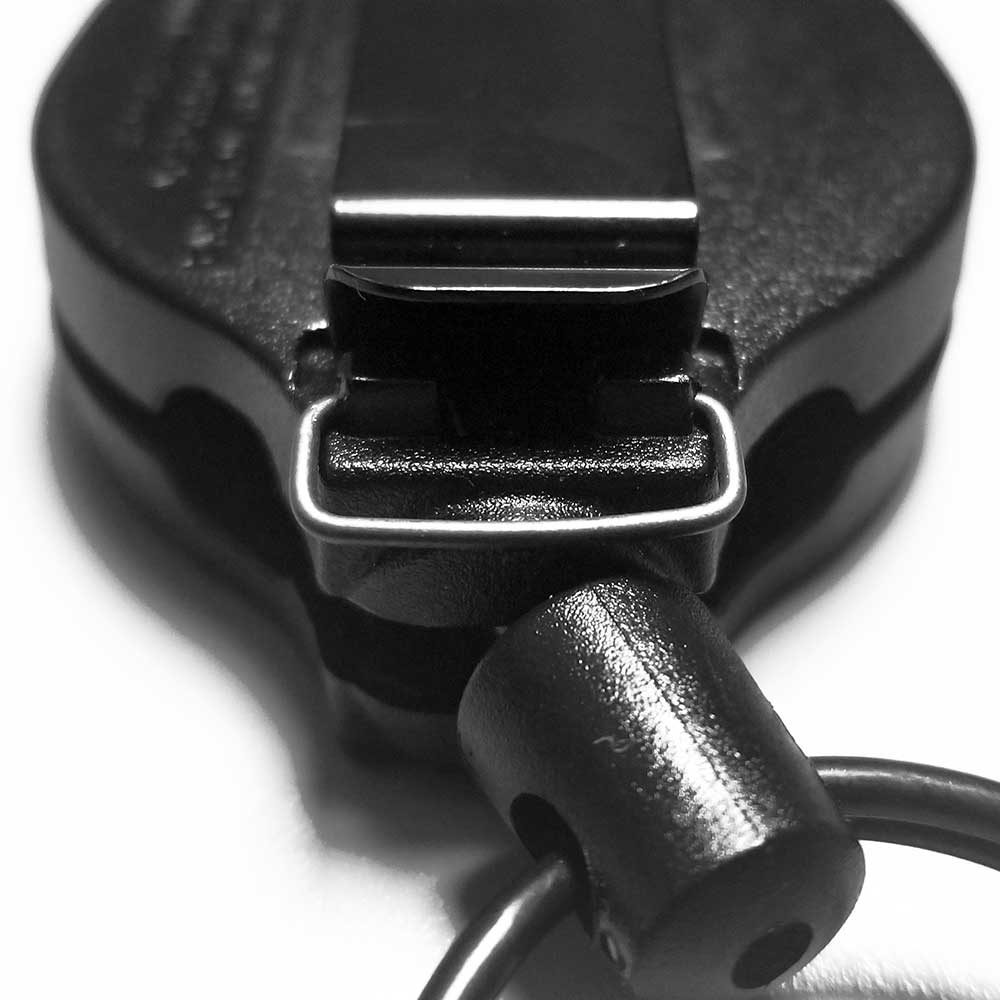 KeyBak Super 48 Plus Ambidextrous Heavy Duty Retractable Keychain with Belt Clip for Duty Belts-Tactical Gear UK