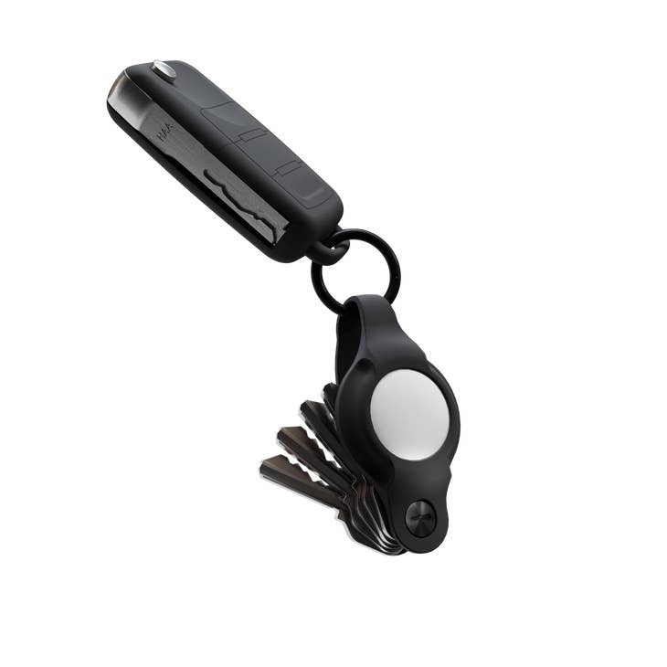 KeySmart Air Flex Silicone Key Holder for AirTag Black-Tactical Gear UK