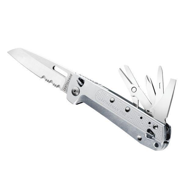 Leatherman Free K4X Pocket Knife Silver-Tactical Gear UK