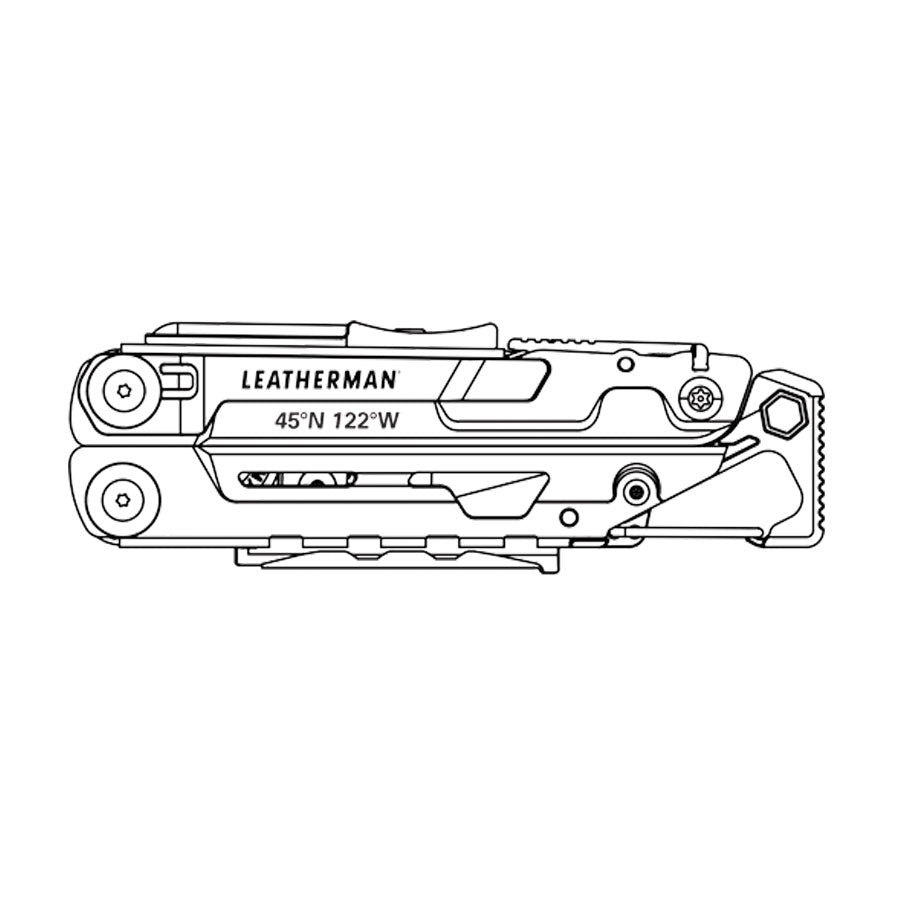 Leatherman Signal Cobalt with Button Sheath Box-Tactical Gear UK