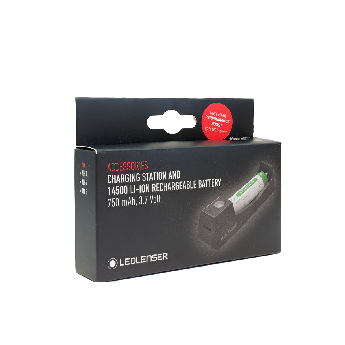 Ledlenser Charging station and 14500 li-ion rechgble battery-Tactical Gear UK