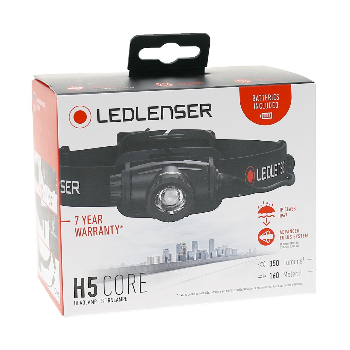 Ledlenser H5 Core Headlamp with Box-Tactical Gear UK